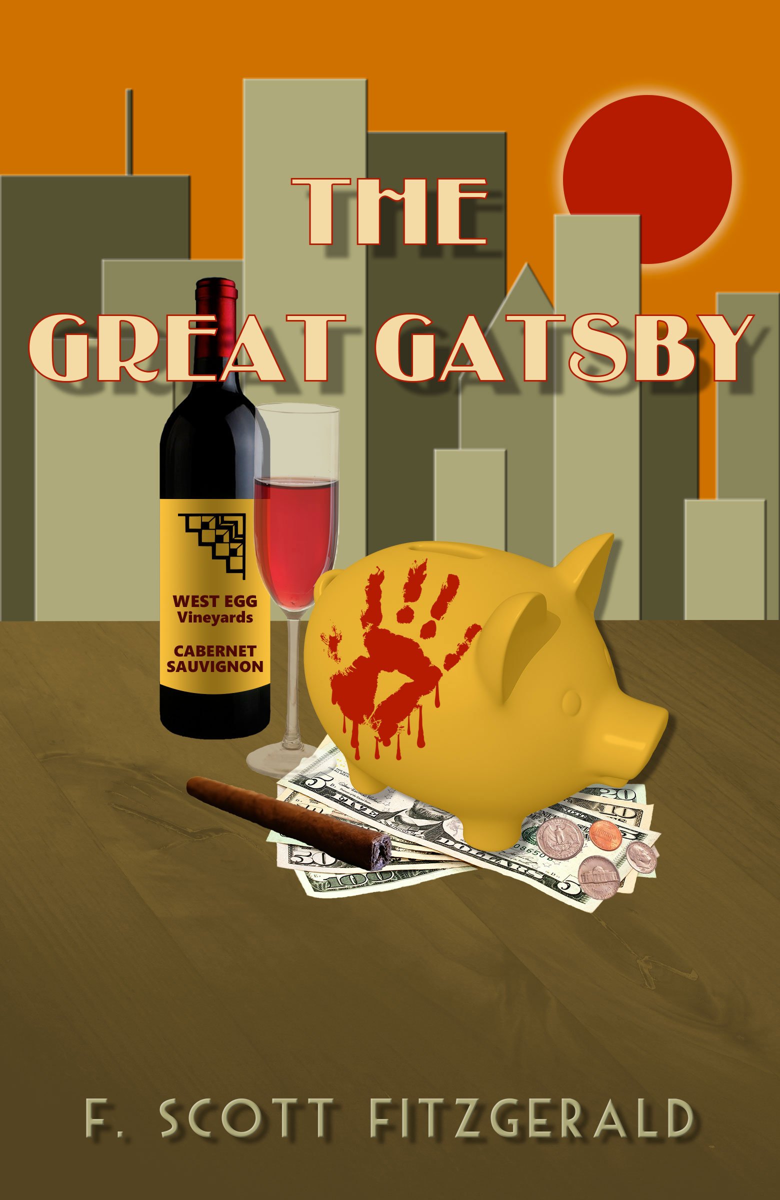 The Great Gatsby Alternative Book Cover