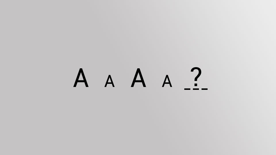 Size Pattern Identification Image
