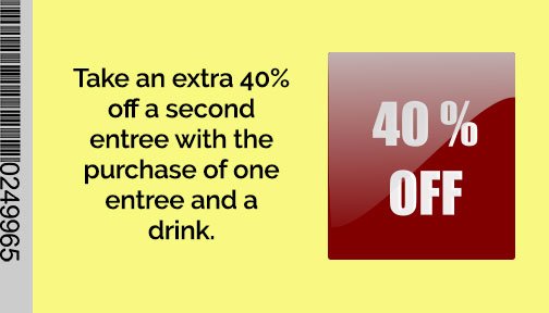 40% Off Coupon